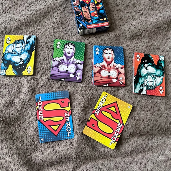 DC Comics Superman Playing Cards - Picture 2 of 5